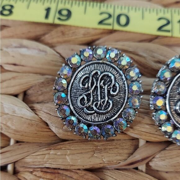 Vintage Judy Lee Clipon Earrings - Picture 3 of 5